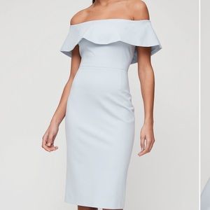 Aritzia Babaton Off the Shoulder Bodycon Dress